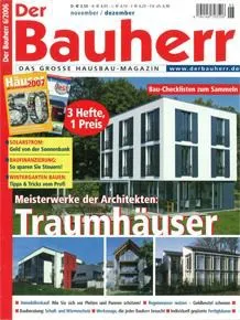 Cover: Der Bauherr 6/2006