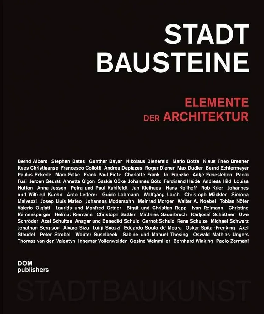 Cover: Stadtbaukunst 8 – Elemente der Architektur