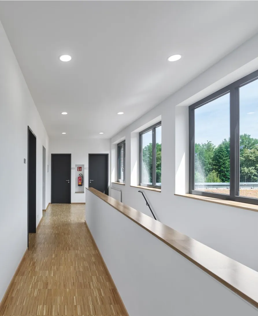 Treppenhaus und Sichtbeton