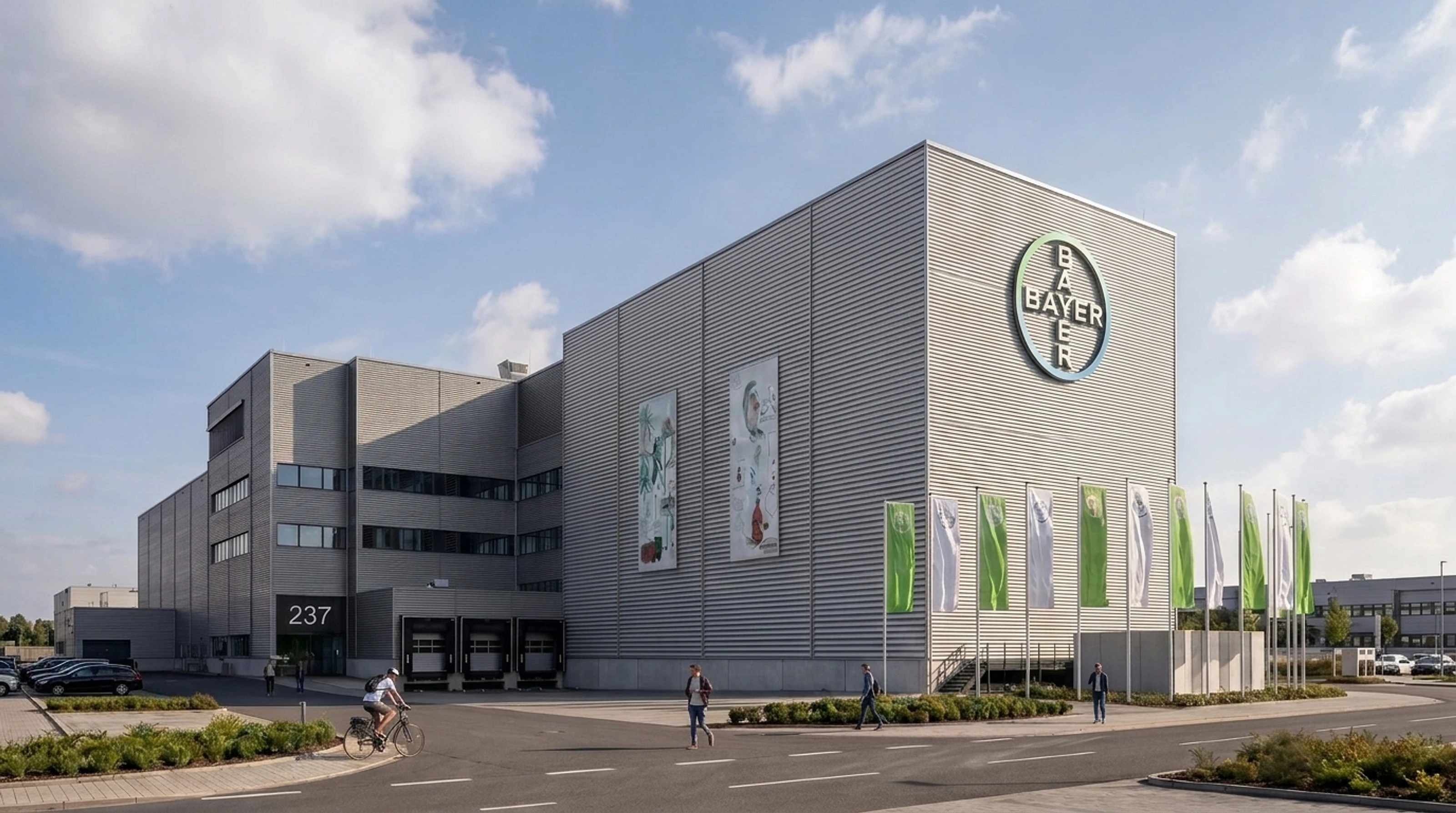 Industriebau BAYER MPL 239 – Ansicht
