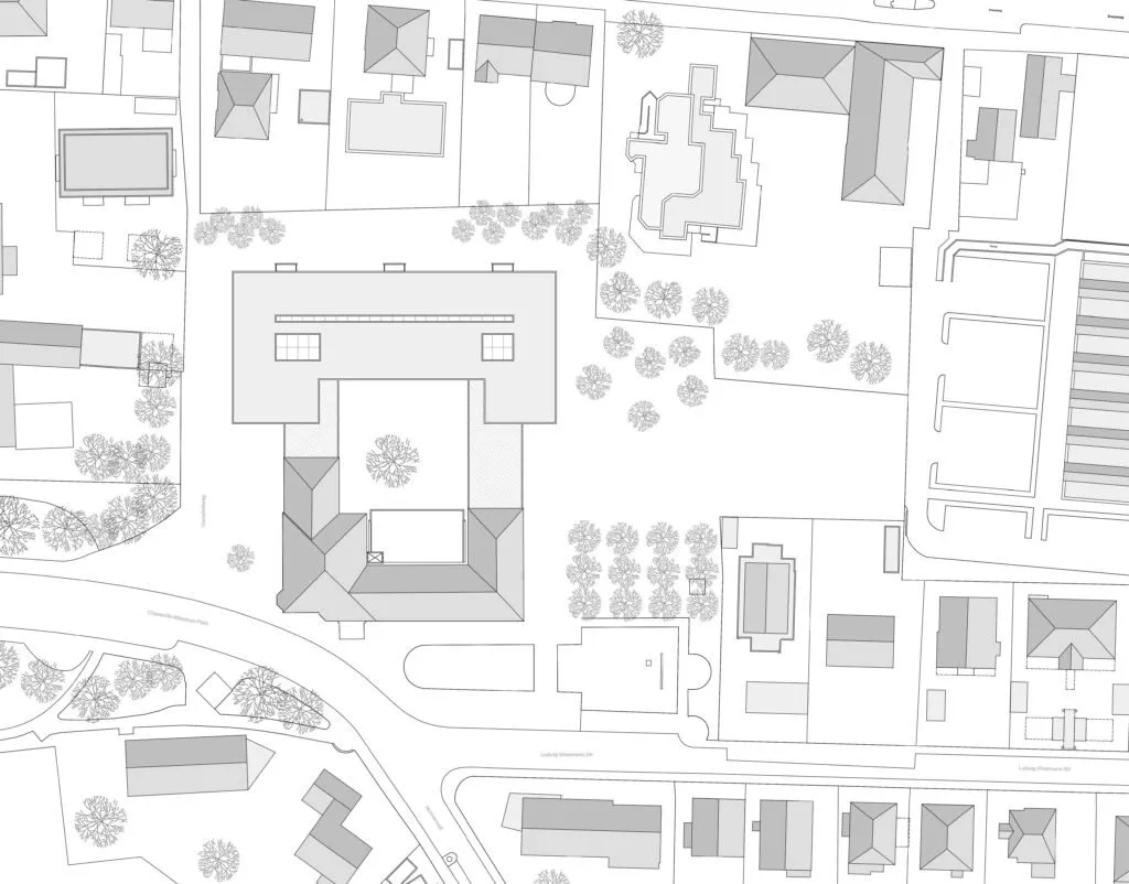 Sekundarschule Dülmen – Lageplan