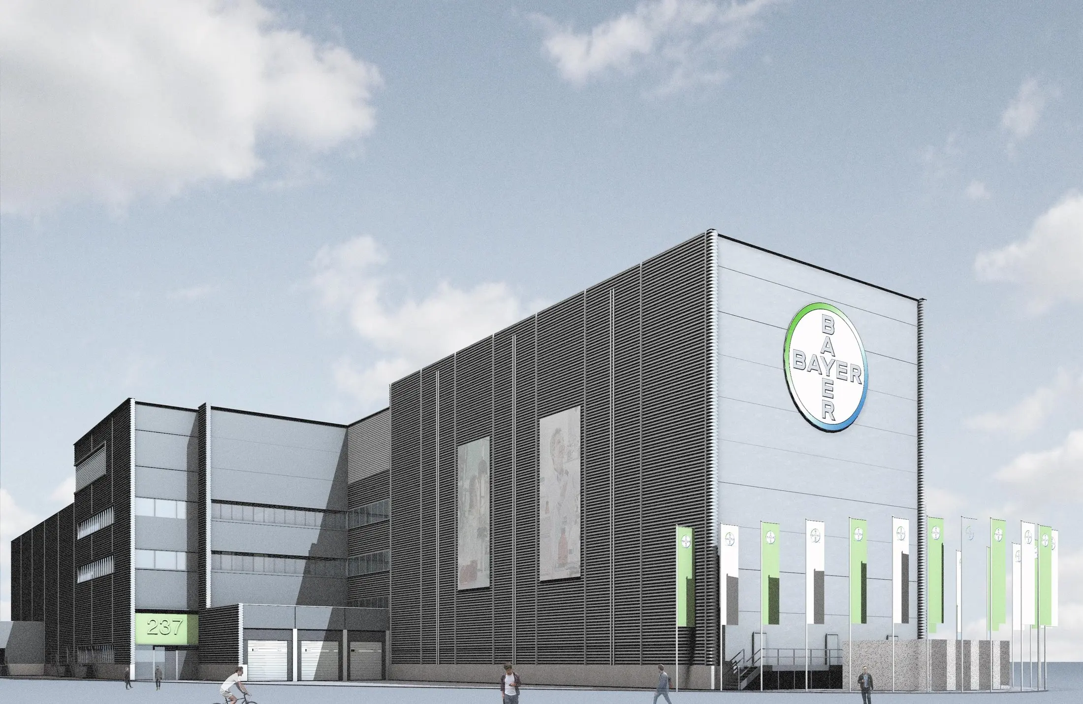 Industriebau BAYER MPL 239 – Ansicht