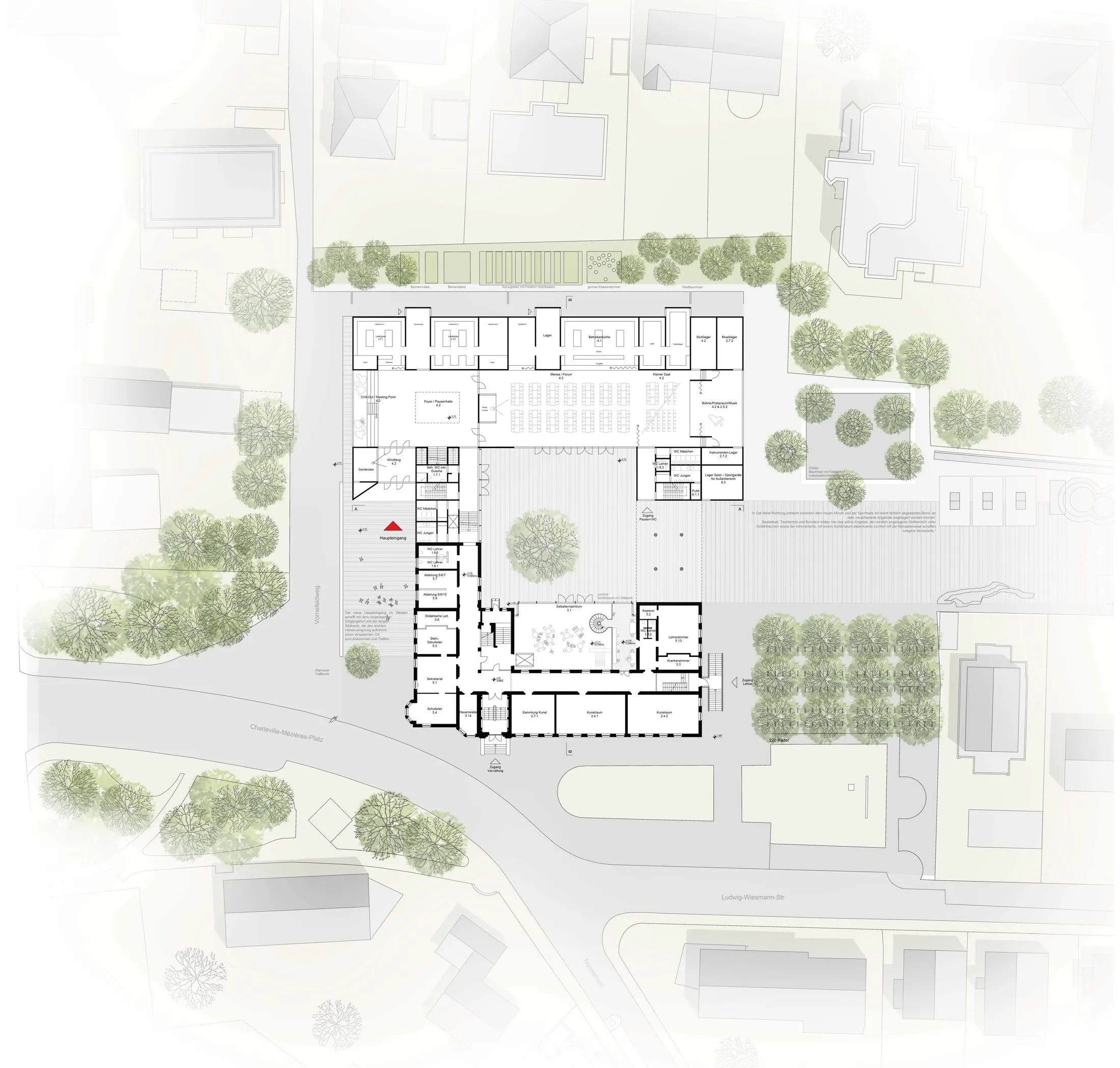 Sekundarschule Dülmen – Ansicht
